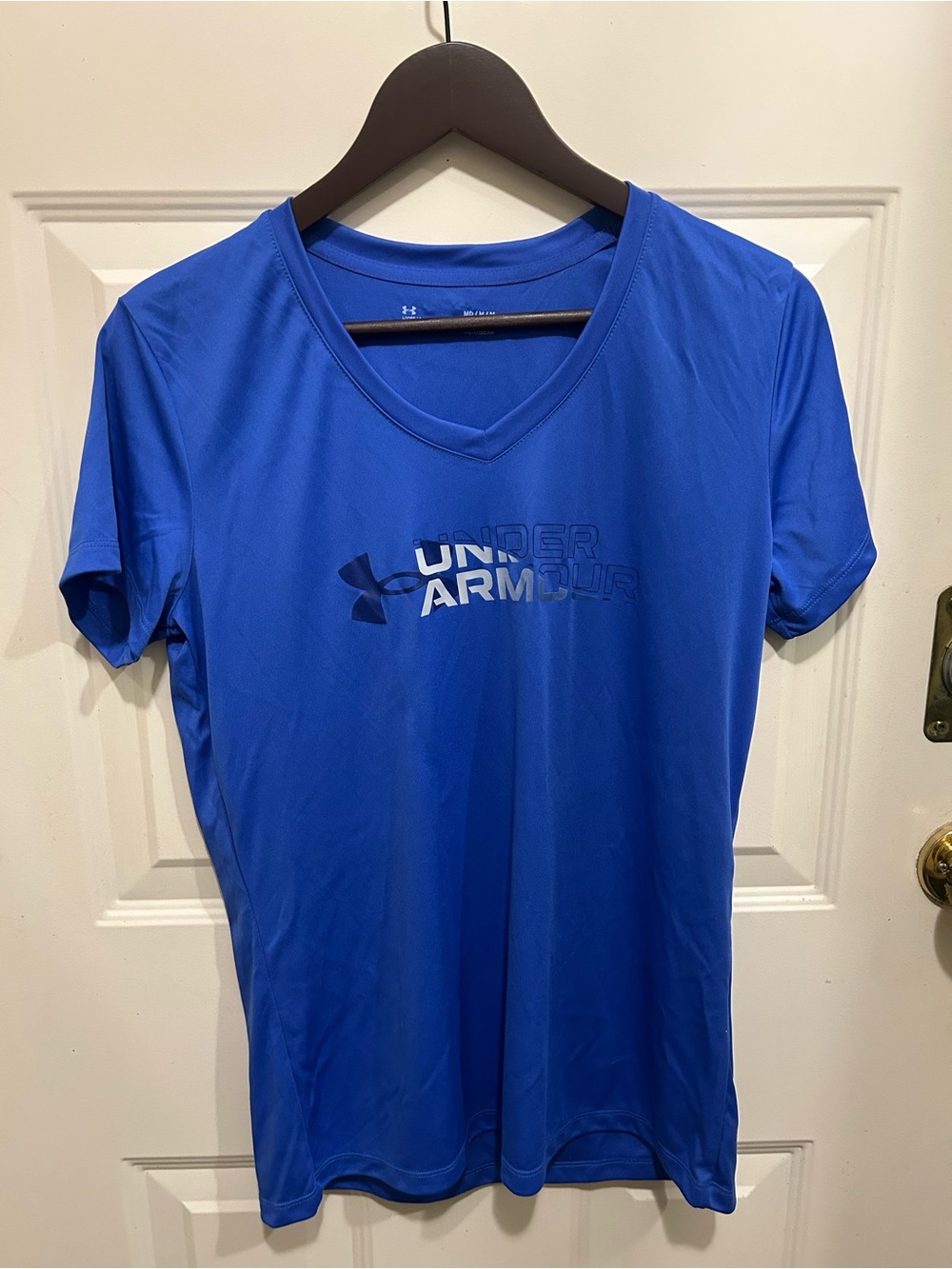 Under Armour Royal Blue V-Neck Women’s Performance Tee